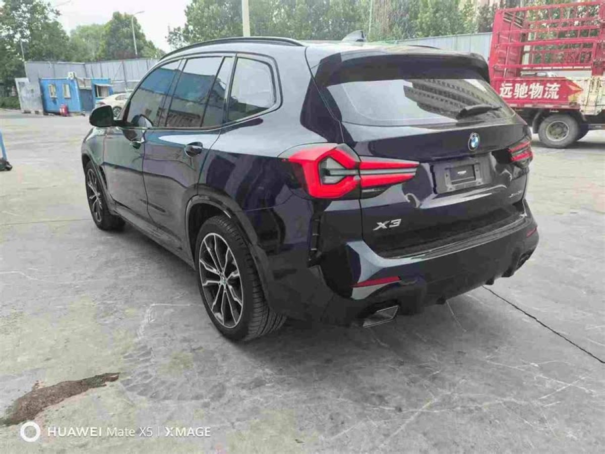 寶馬 寶馬X3  2022款 改款 xDrive30i 領(lǐng)先型 M曜夜套裝圖片