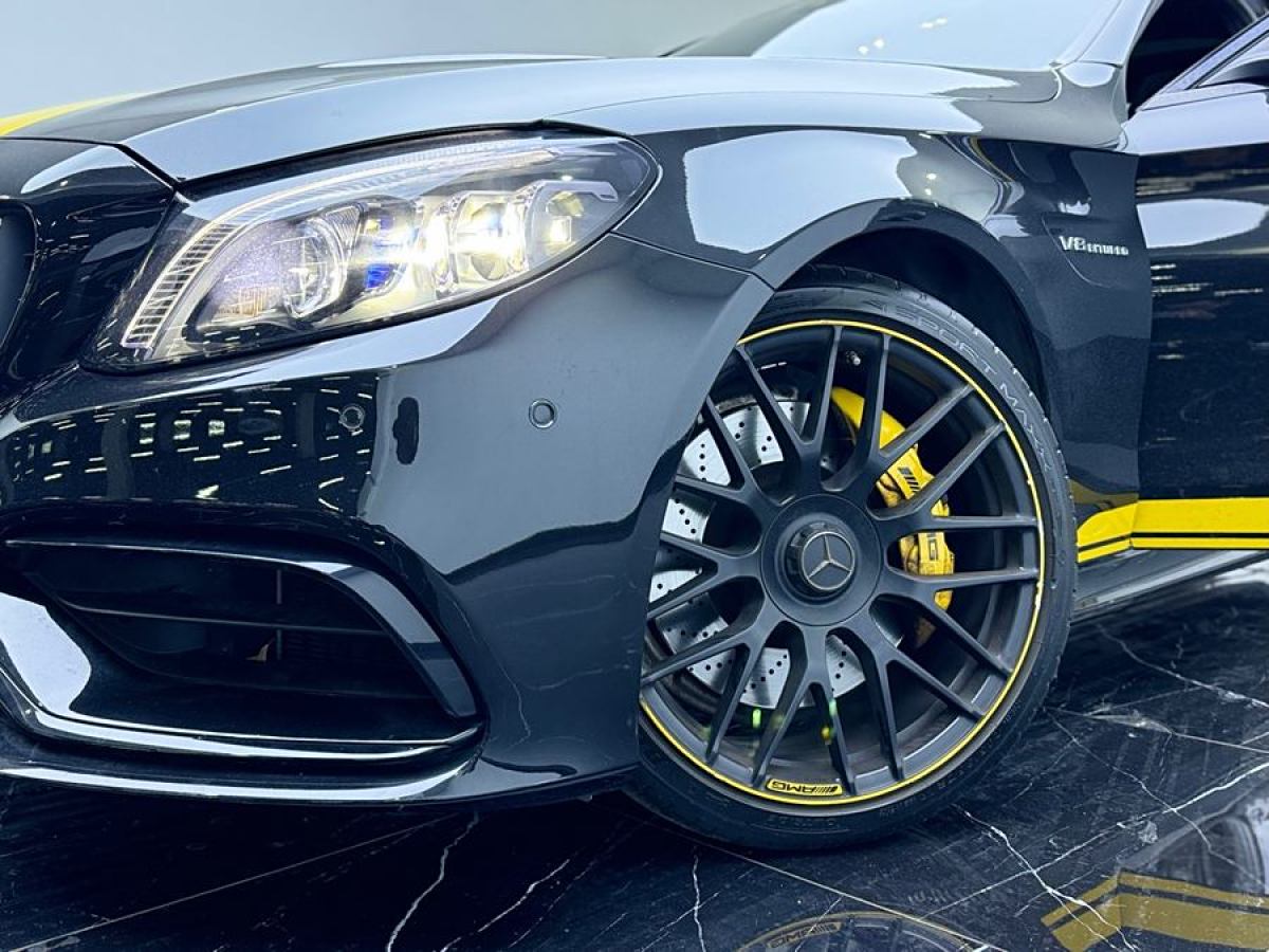 奔馳 奔馳C級AMG  2021款 AMG C 63 暗夜特別版圖片