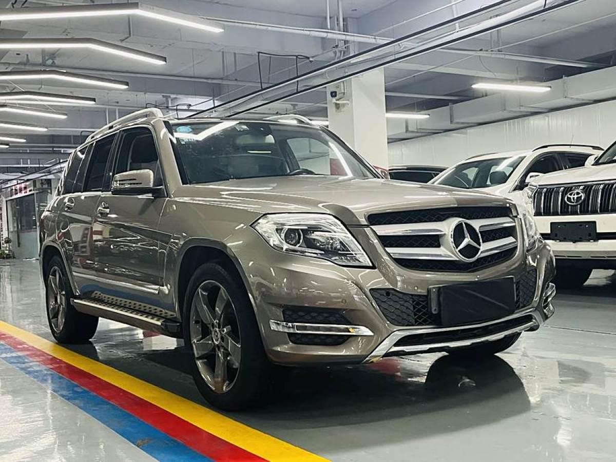 2014年2月奔馳 奔馳GLK級  2013款 GLK 300 4MATIC 動感天窗型