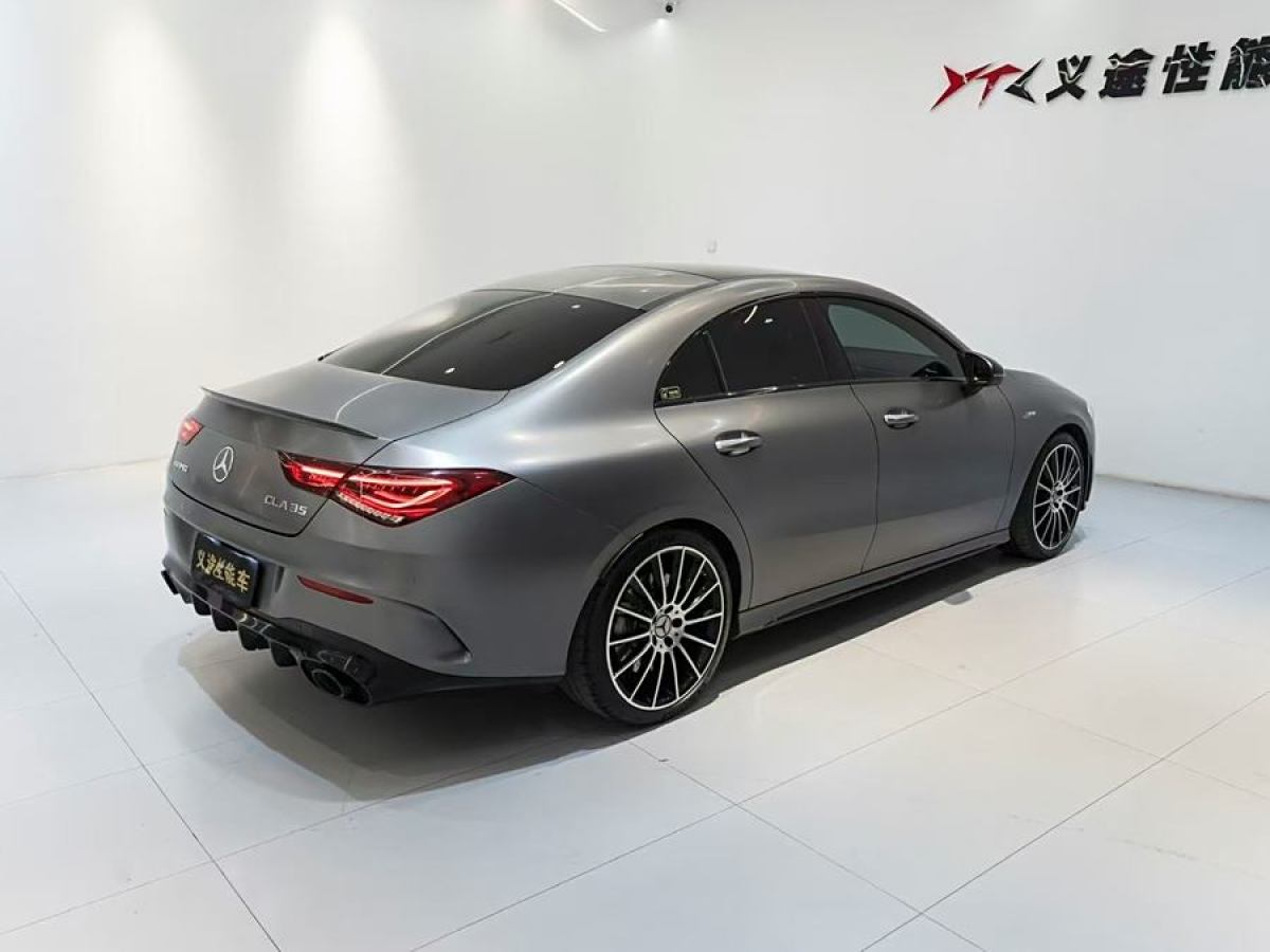 奔馳 奔馳CLA級AMG  2020款 AMG CLA 35 4MATIC圖片