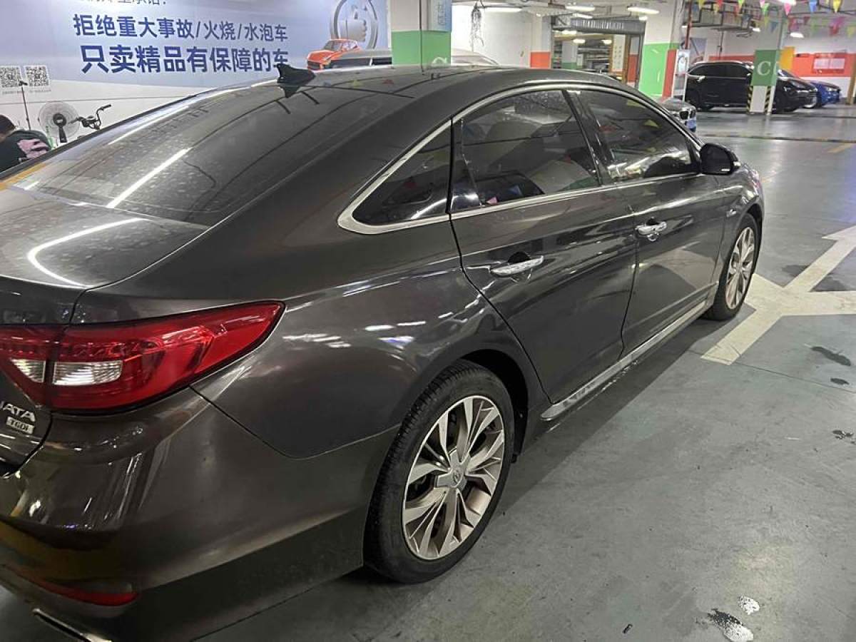 現(xiàn)代 索納塔  2015款 1.6T DLX尊貴型圖片