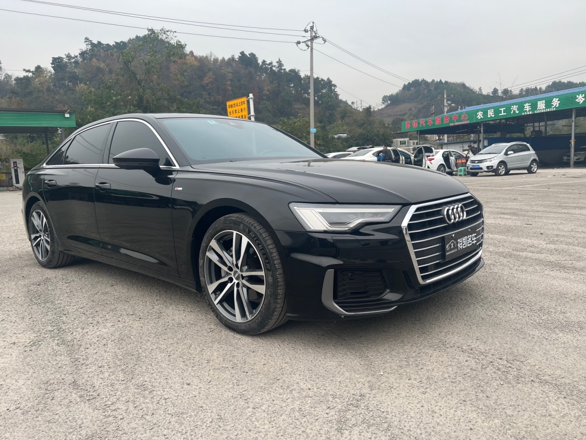 奧迪 奧迪a6l 2019款 40 tfsi 豪華動感型圖片