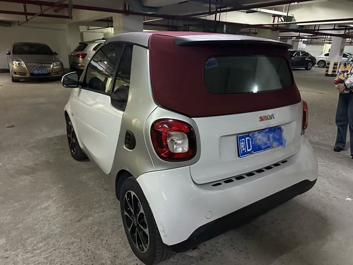 smart fortwo  2016款 1.0L 52千瓦敞篷激情版圖片