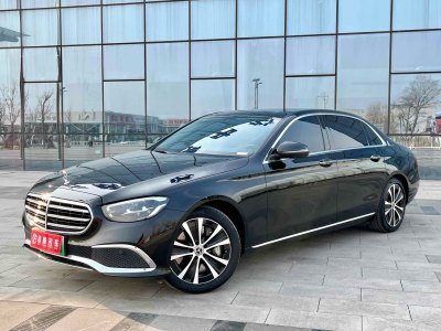 2022年2月 奔馳 奔馳E級新能源 改款 E 350 e L 插電式混合動(dòng)力轎車圖片