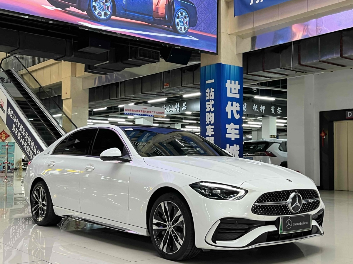 奔馳 奔馳C級新能源  2023款 改款 C 350 eL圖片