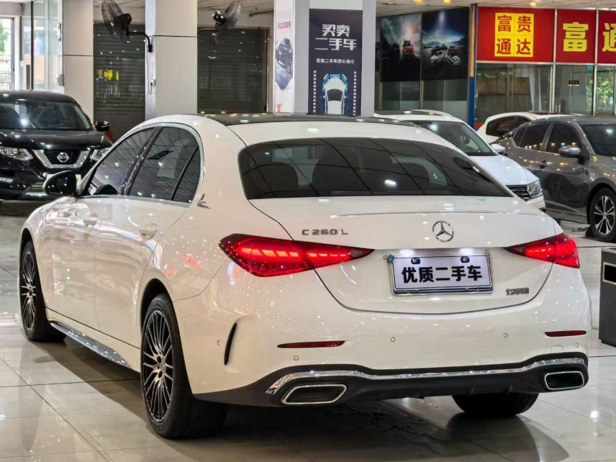 奔馳 奔馳C級  2023款 C 200 L 運動版圖片