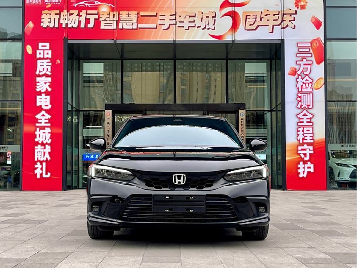 2023年10月本田 思域  2023款 HATCHBACK 240TURBO CVT極銳版