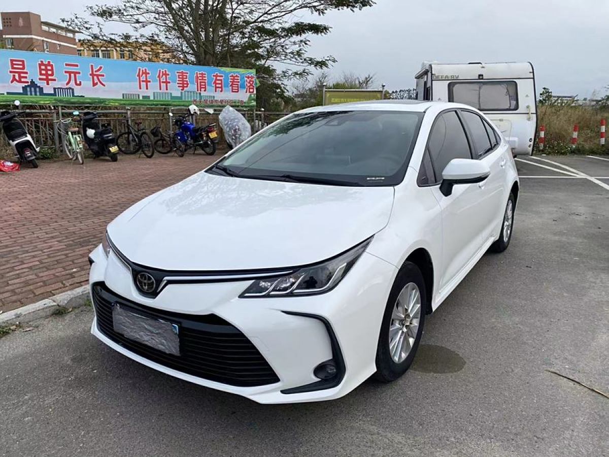 豐田 卡羅拉  2021款 1.2T S-CVT 精英版圖片