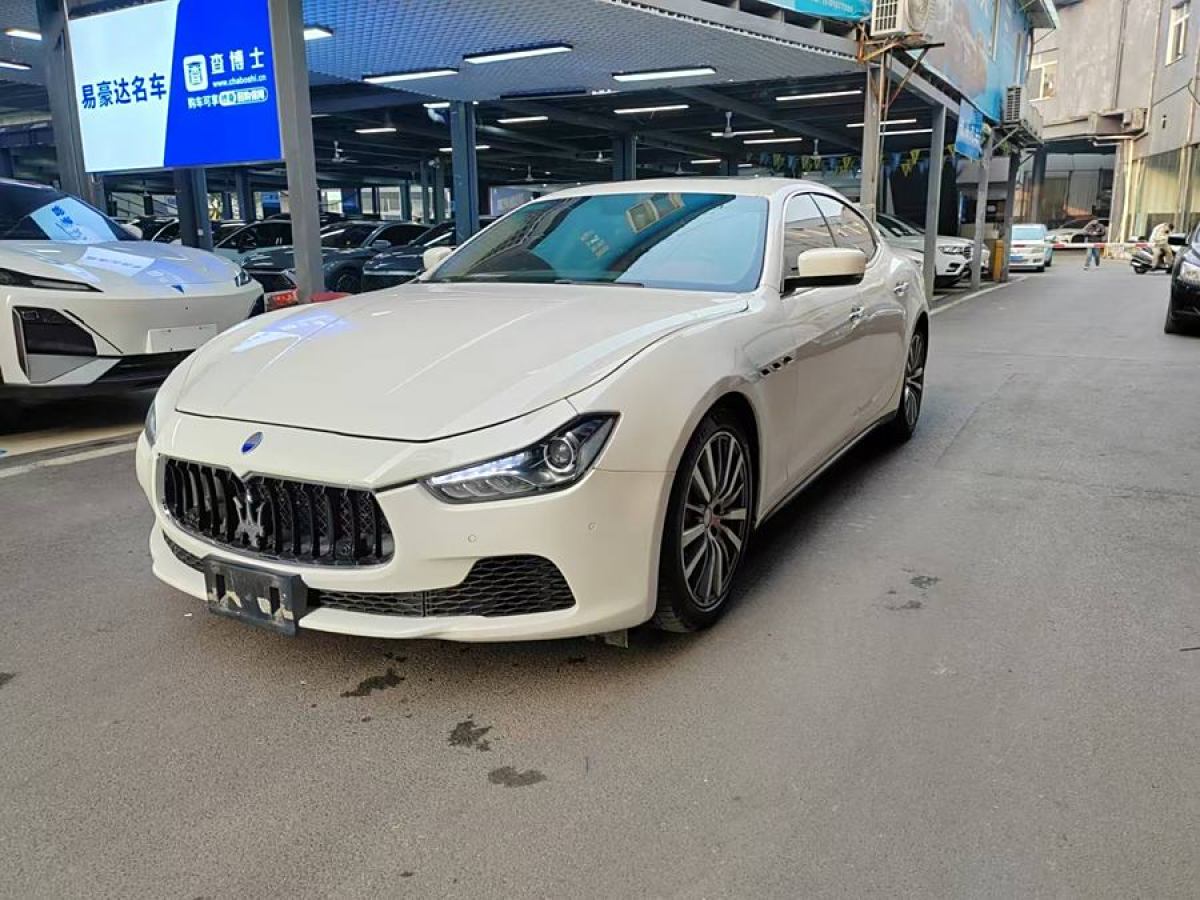 瑪莎拉蒂 Ghibli  2014款 3.0T 標(biāo)準(zhǔn)版圖片