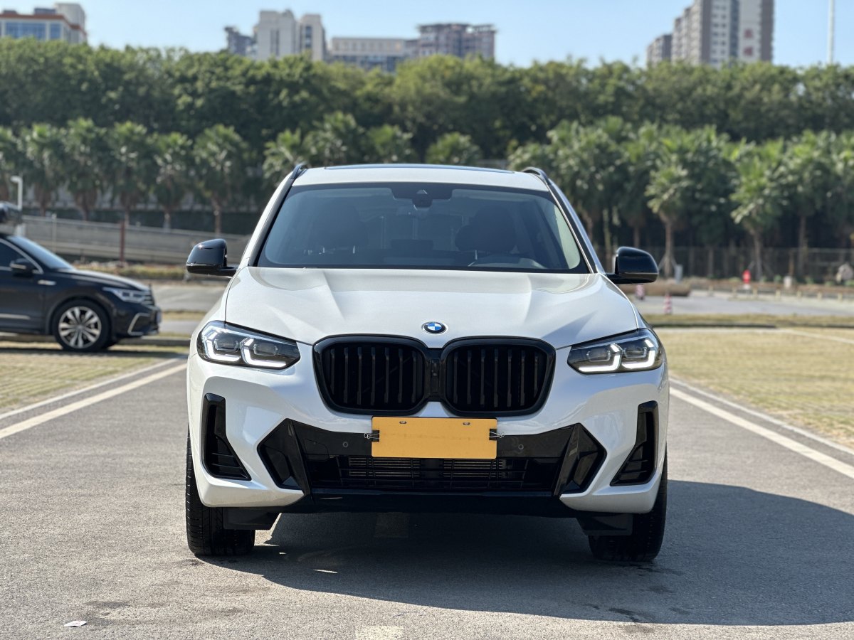 寶馬 寶馬X3  2022款 改款 xDrive30i 領(lǐng)先型 M曜夜套裝圖片