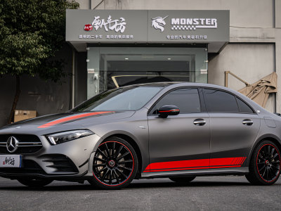 2022年6月 奔馳 奔馳A級AMG AMG A 35 L 4MATIC 熾夜特別版圖片