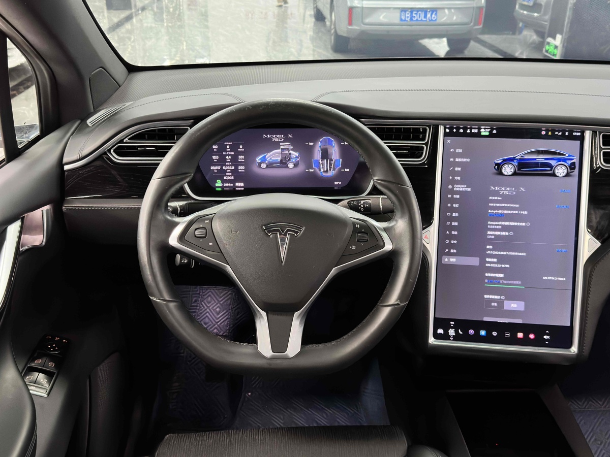 特斯拉 Model X  2016款 Model X 75D圖片