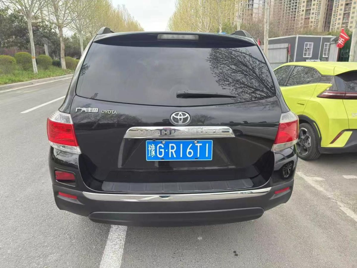 豐田 漢蘭達(dá)  2013款 2.7L 兩驅(qū)5座紫金版圖片
