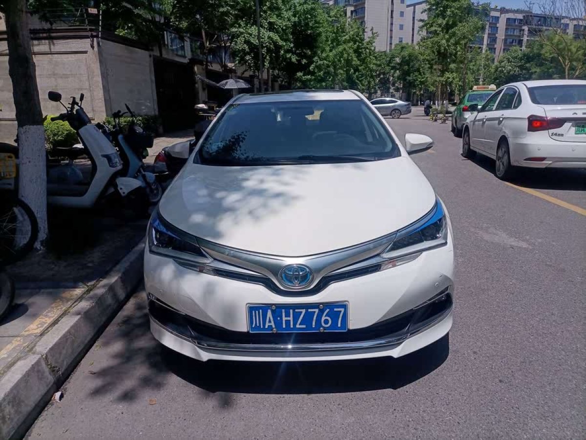 豐田 卡羅拉  2017款 改款雙擎 1.8L E-CVT精英版圖片