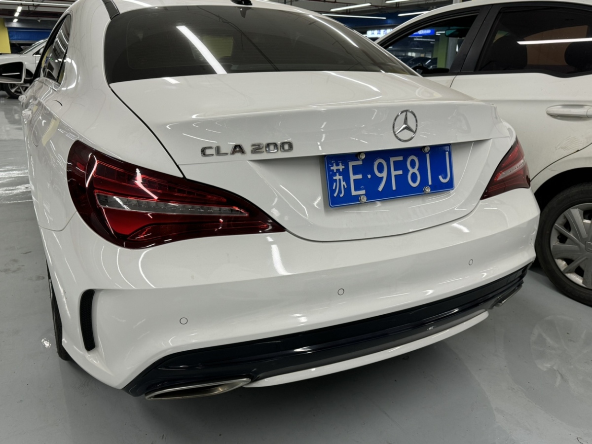 奔馳 奔馳CLA級(jí)  2018款 CLA 200 動(dòng)感型圖片