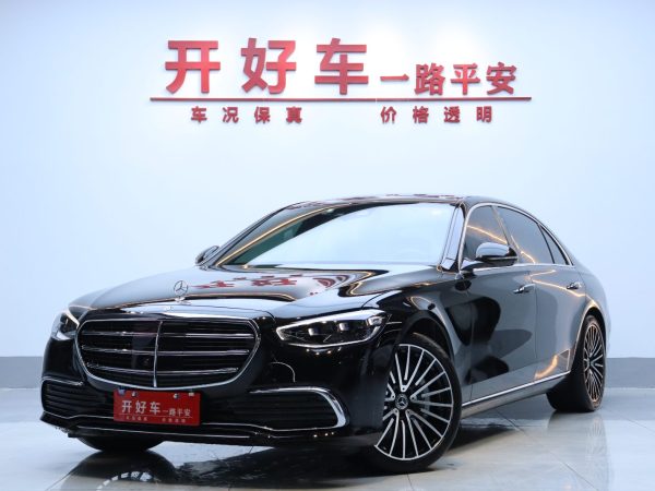 奔驰 奔驰S级  2021款 改款 S 400 L 豪华型