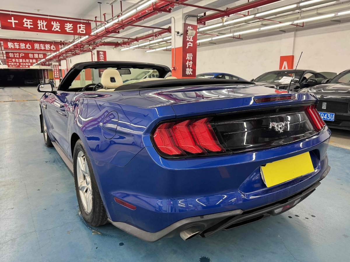 福特 Mustang  2024款 2.3T EcoBoost 敞篷運(yùn)動(dòng)版圖片