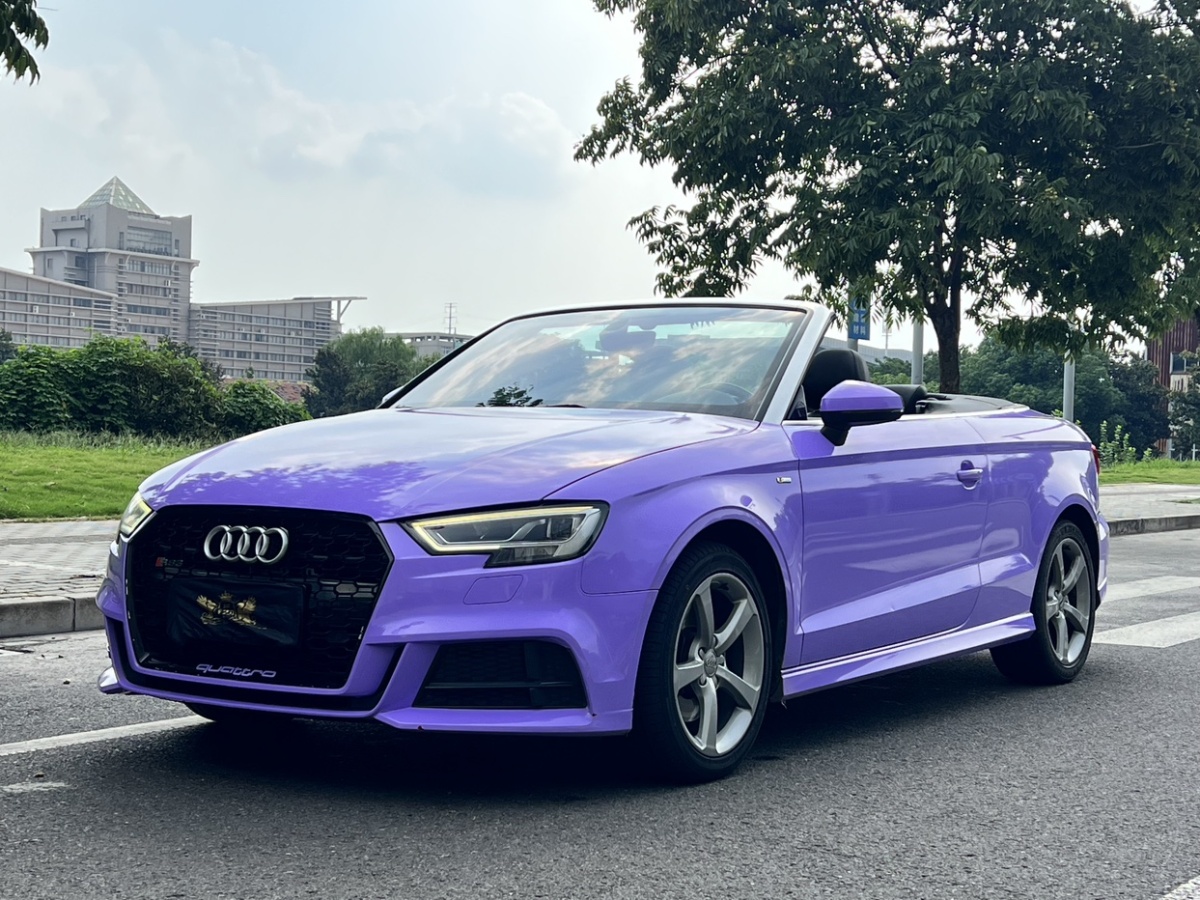 2018年02月奧迪 奧迪A3  2017款 Cabriolet 40 TFSI