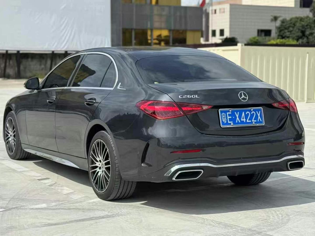 奔馳 奔馳C級  2022款 C 200 L 運動版圖片