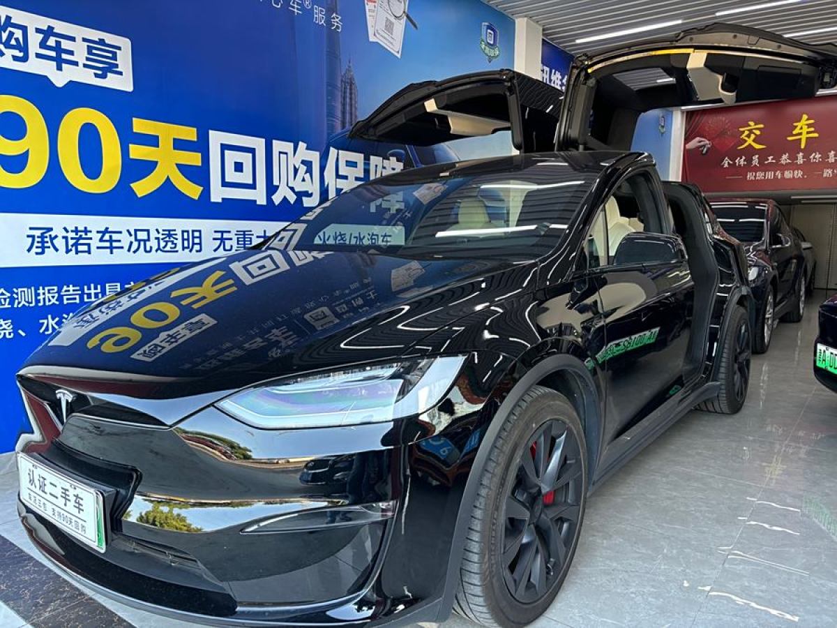 特斯拉 Model X  2023款 三電機全輪驅(qū)動 Plaid版圖片