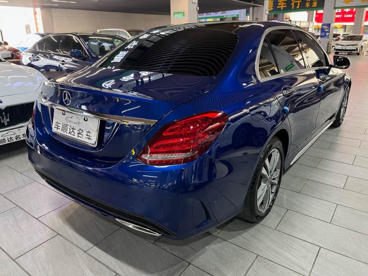奔馳 奔馳C級  2018款 C 200 L 運動版圖片