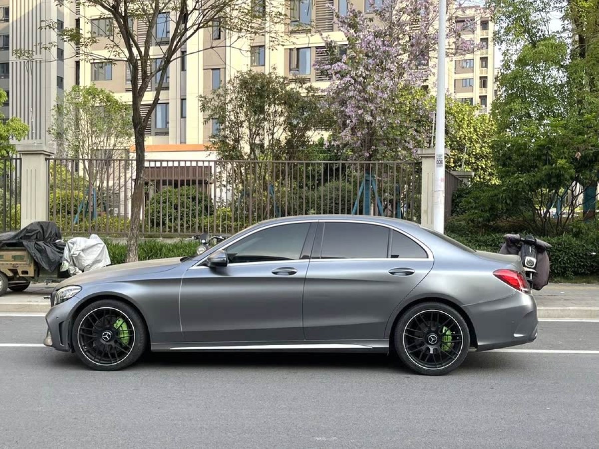 奔馳 奔馳C級  2021款 C 200 L 動感型運動版圖片