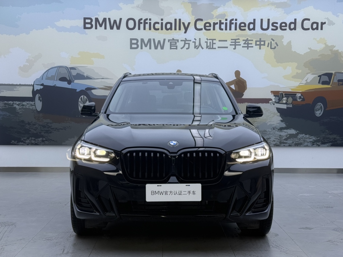 寶馬 寶馬X3  2022款 xDrive30i 領(lǐng)先型 M曜夜套裝圖片