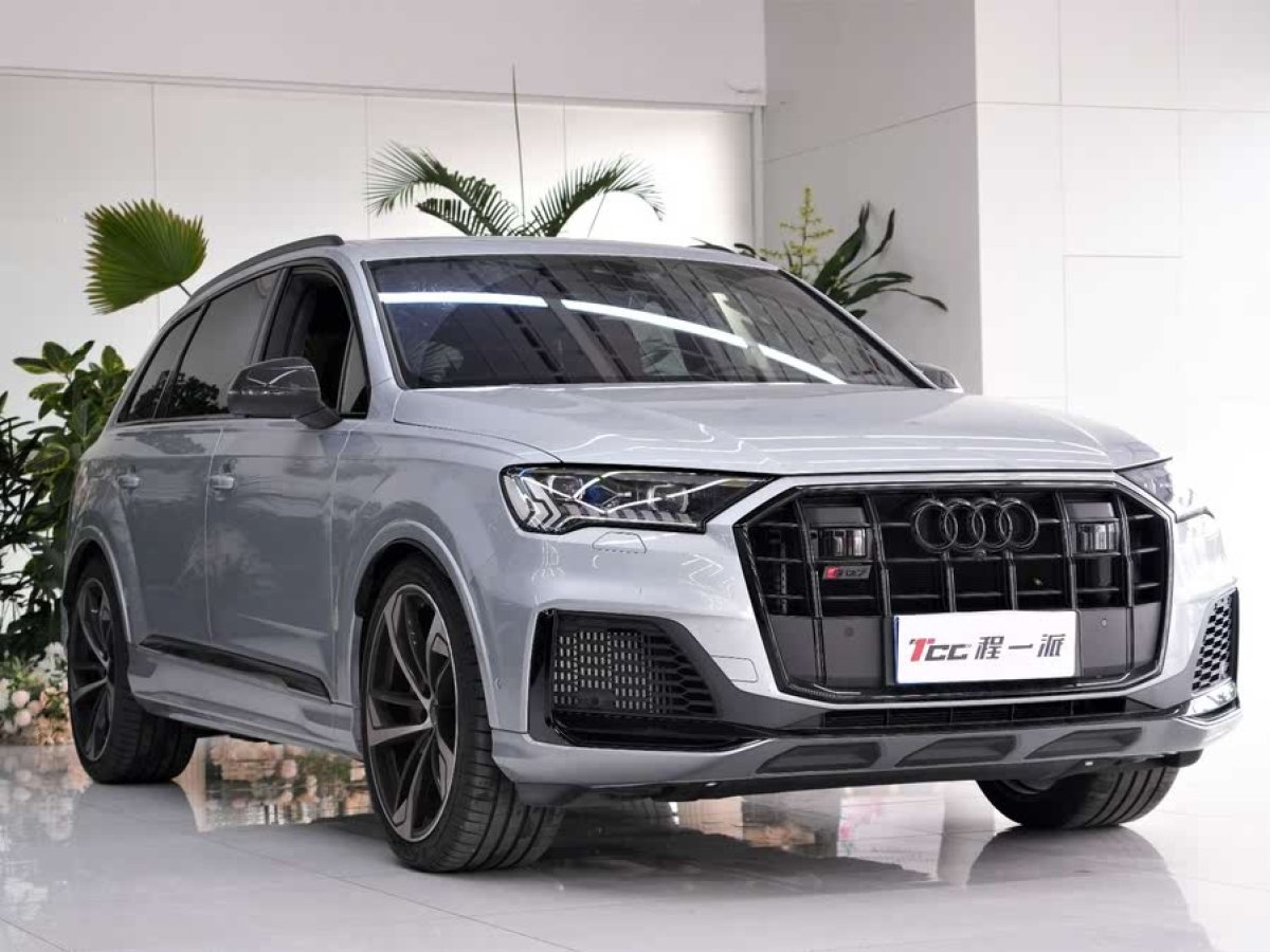 奧迪 奧迪SQ7  2024款 4.0 TFSI 暗夜騎士版圖片