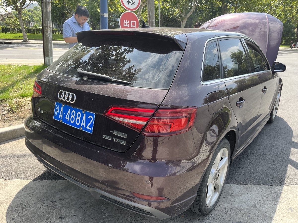 2019年6月奧迪 奧迪A3  2019款 Sportback 35 TFSI 時尚型 國VI