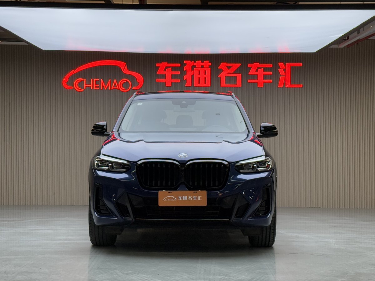 寶馬 寶馬X3  2022款 改款 xDrive30i 領(lǐng)先型 M曜夜套裝圖片