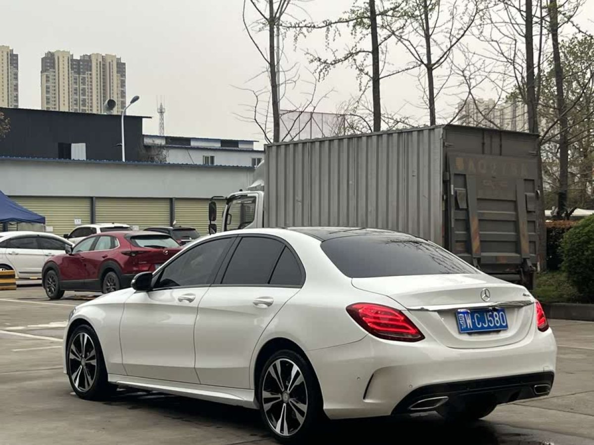 奔馳 奔馳C級  2015款 C 200 L 4MATIC 運動版圖片