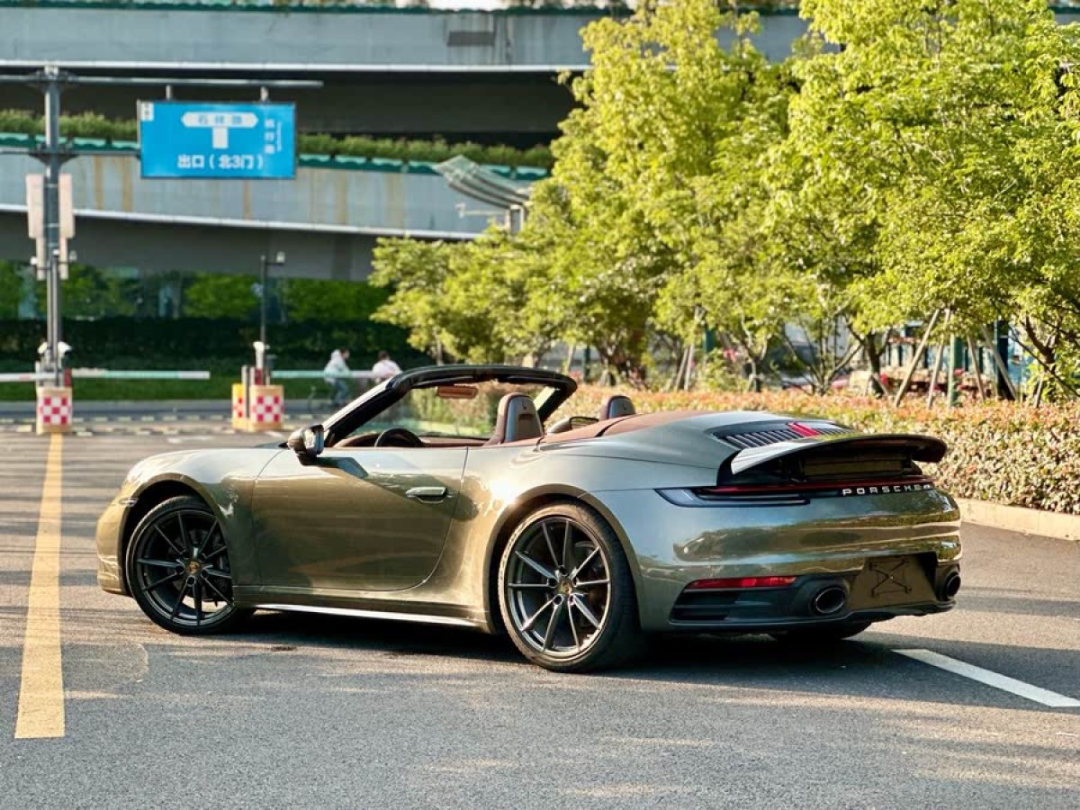 保時捷 911  2022款 Carrera 4 Cabriolet 3.0T圖片