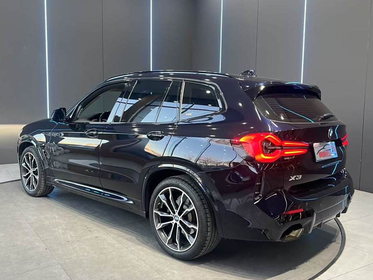 寶馬 寶馬X3  2022款 xDrive30i 領(lǐng)先型 M曜夜套裝圖片