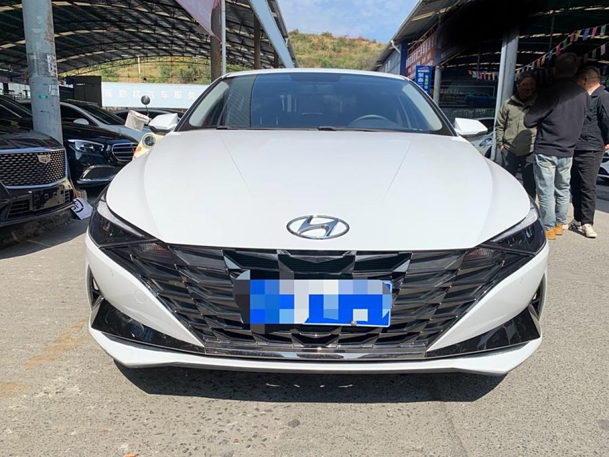 現(xiàn)代 伊蘭特  2022款 1.5L CVT GLX精英版圖片