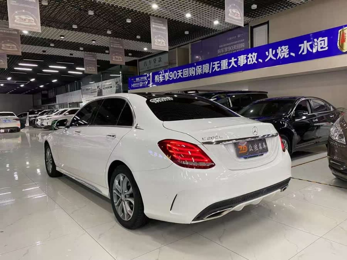 奔馳 奔馳C級  2015款 改款 C 200 L 運(yùn)動型圖片