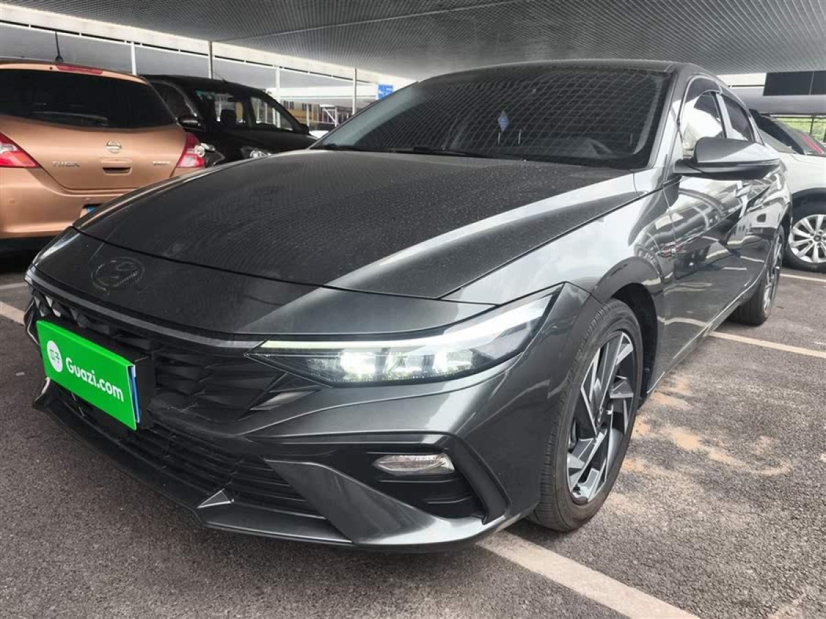 現(xiàn)代 伊蘭特  2023款 1.5L CVT GLX精英版圖片