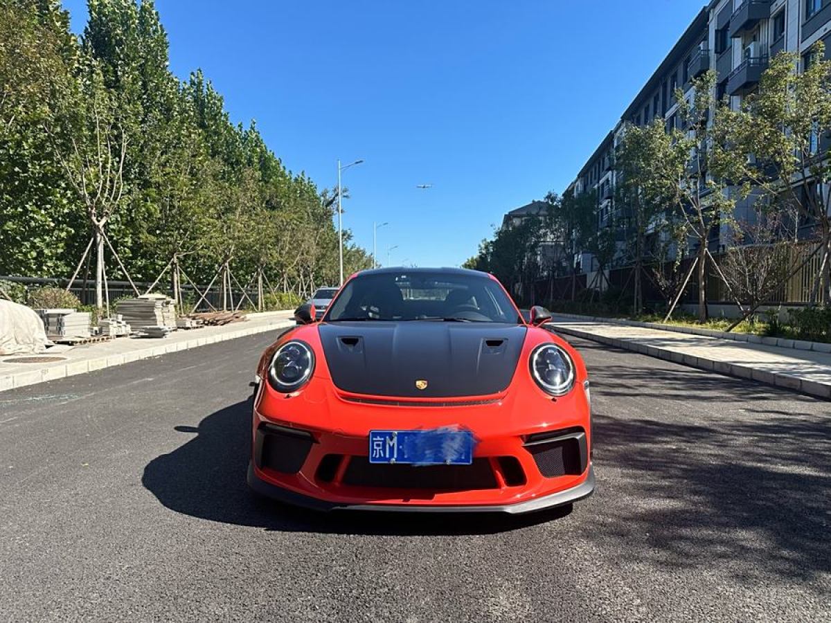 2019年6月保時(shí)捷 911  2018款 GT3 RS 4.0L