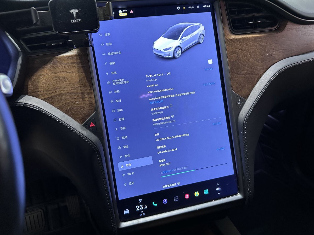 特斯拉 Model X  2019款 長續(xù)航版圖片