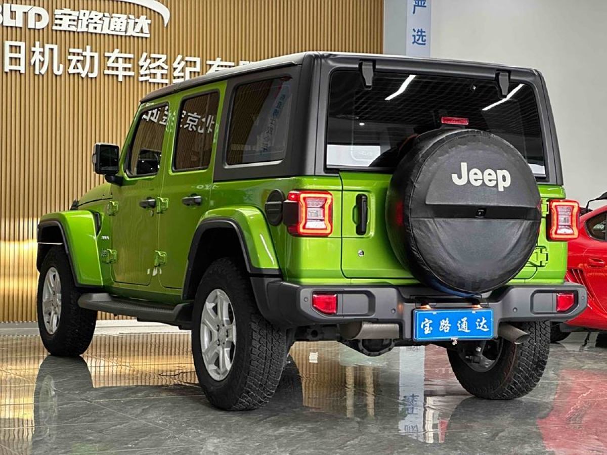 2019年4月Jeep 牧馬人  2019款 2.0T Sahara 四門版 國VI