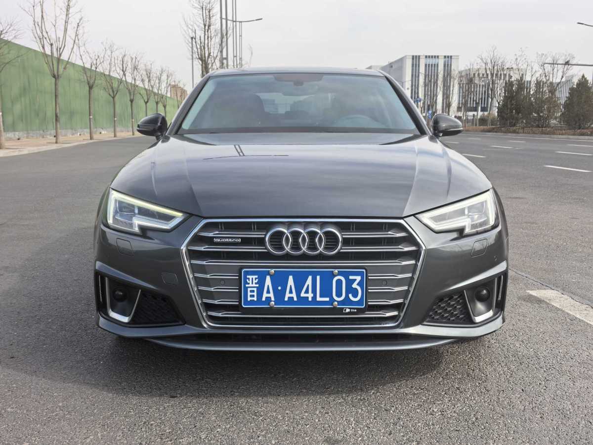 奧迪 奧迪A4L  2019款 45 TFSI quattro 個性運動版 國VI圖片