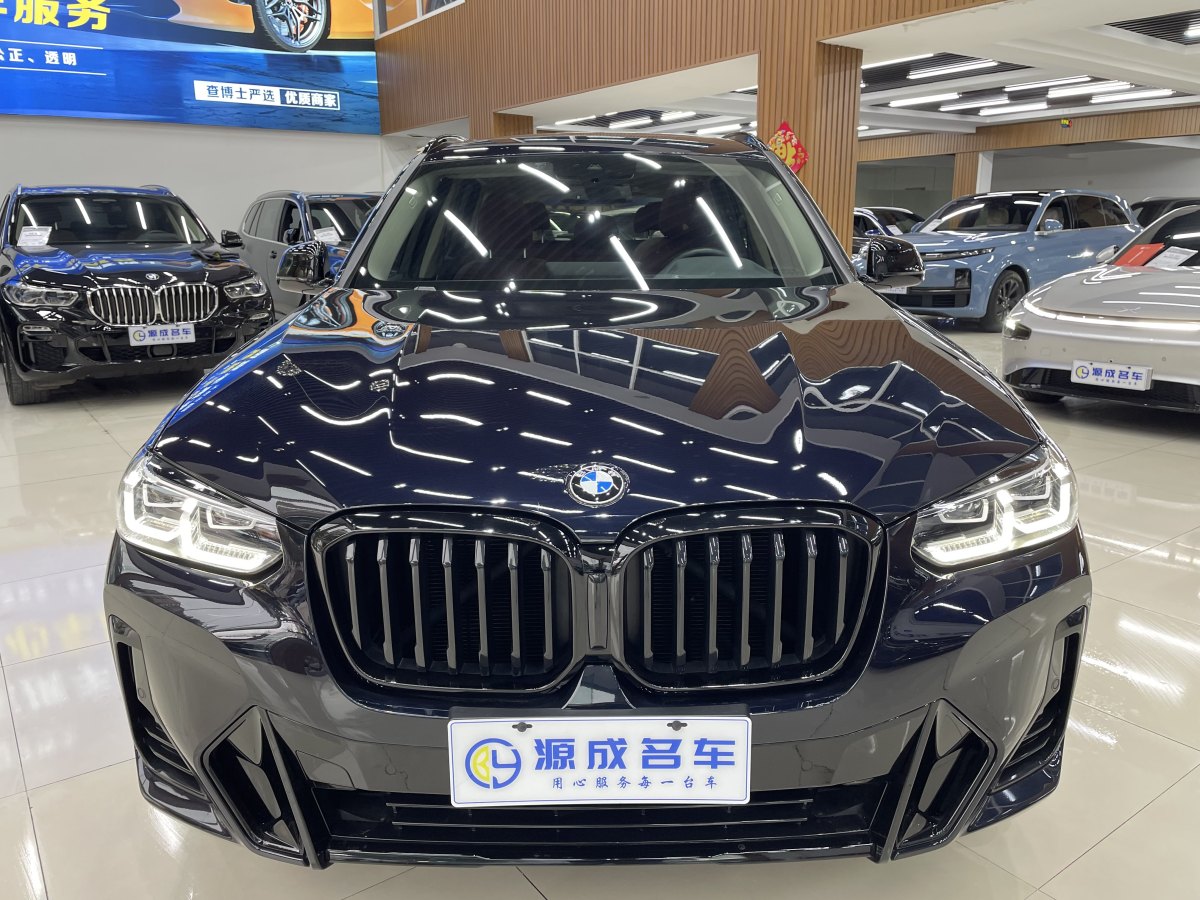 寶馬 寶馬X3  2022款 xDrive30i 領(lǐng)先型 M曜夜套裝圖片