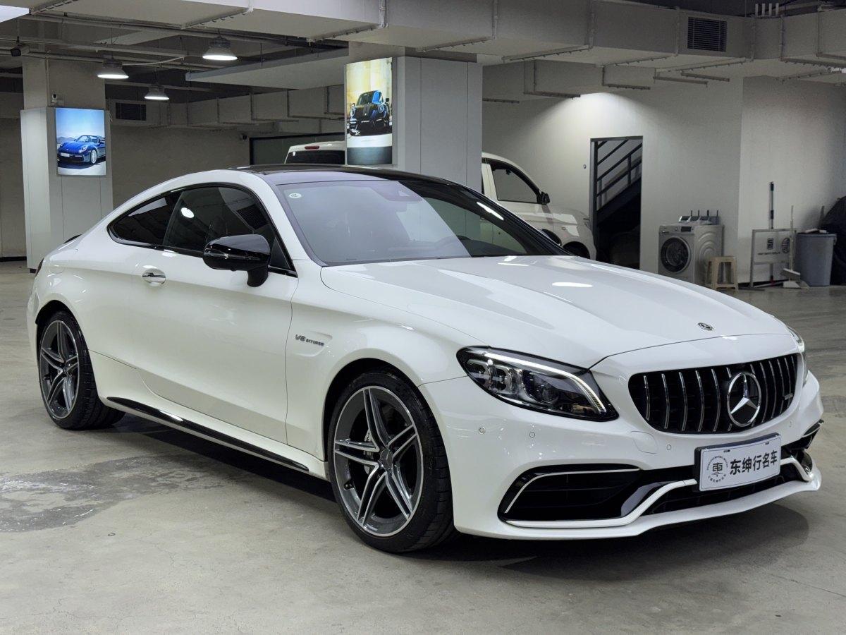 奔馳 奔馳C級AMG  2019款 AMG C 63 轎跑車圖片