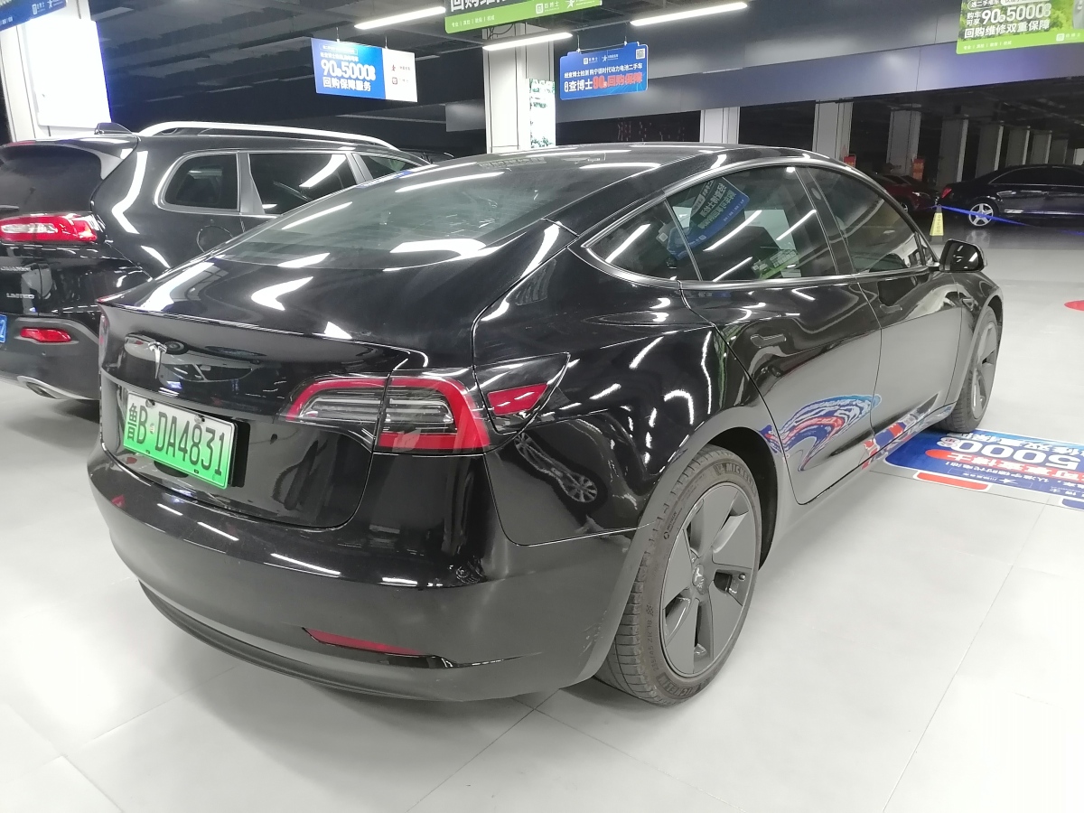 2022年1月特斯拉 Model 3  2021款 標準續(xù)航后驅(qū)升級版 3D6