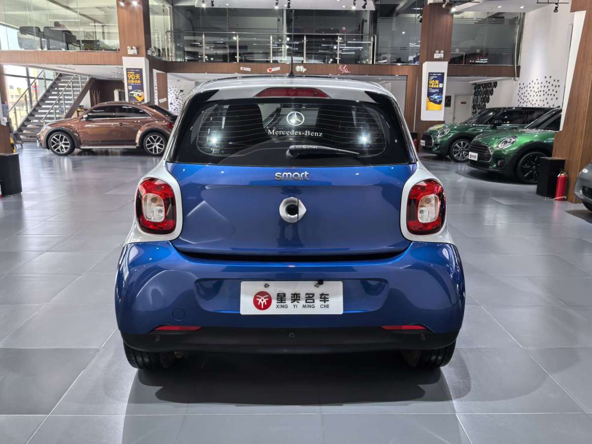 smart forfour  2018款 1.0L 52千瓦激情版圖片