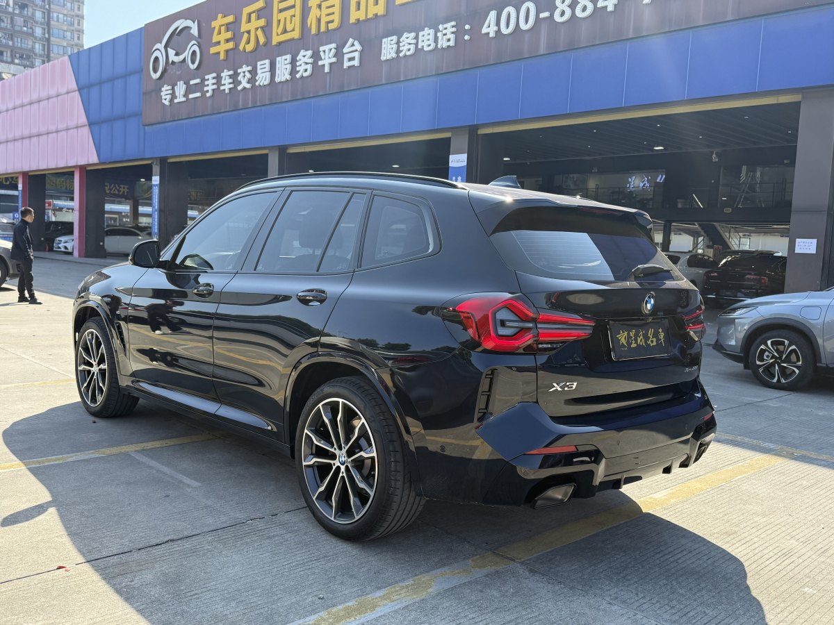 寶馬 寶馬X3  2023款 改款 xDrive30i 領(lǐng)先型 M曜夜套裝圖片