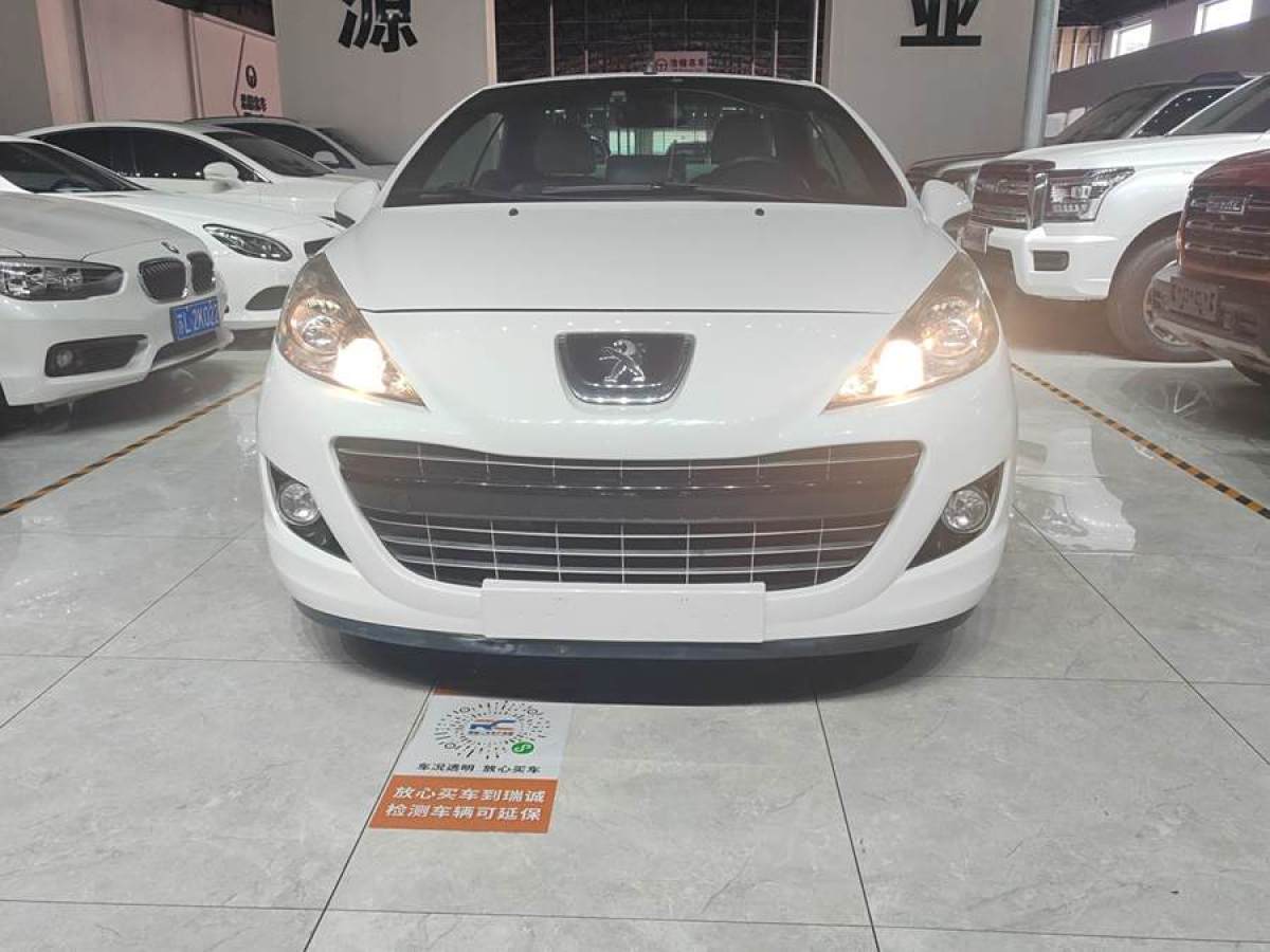 標(biāo)致 207  2013款 1.6L CC 羅蘭?加洛斯豪華型圖片