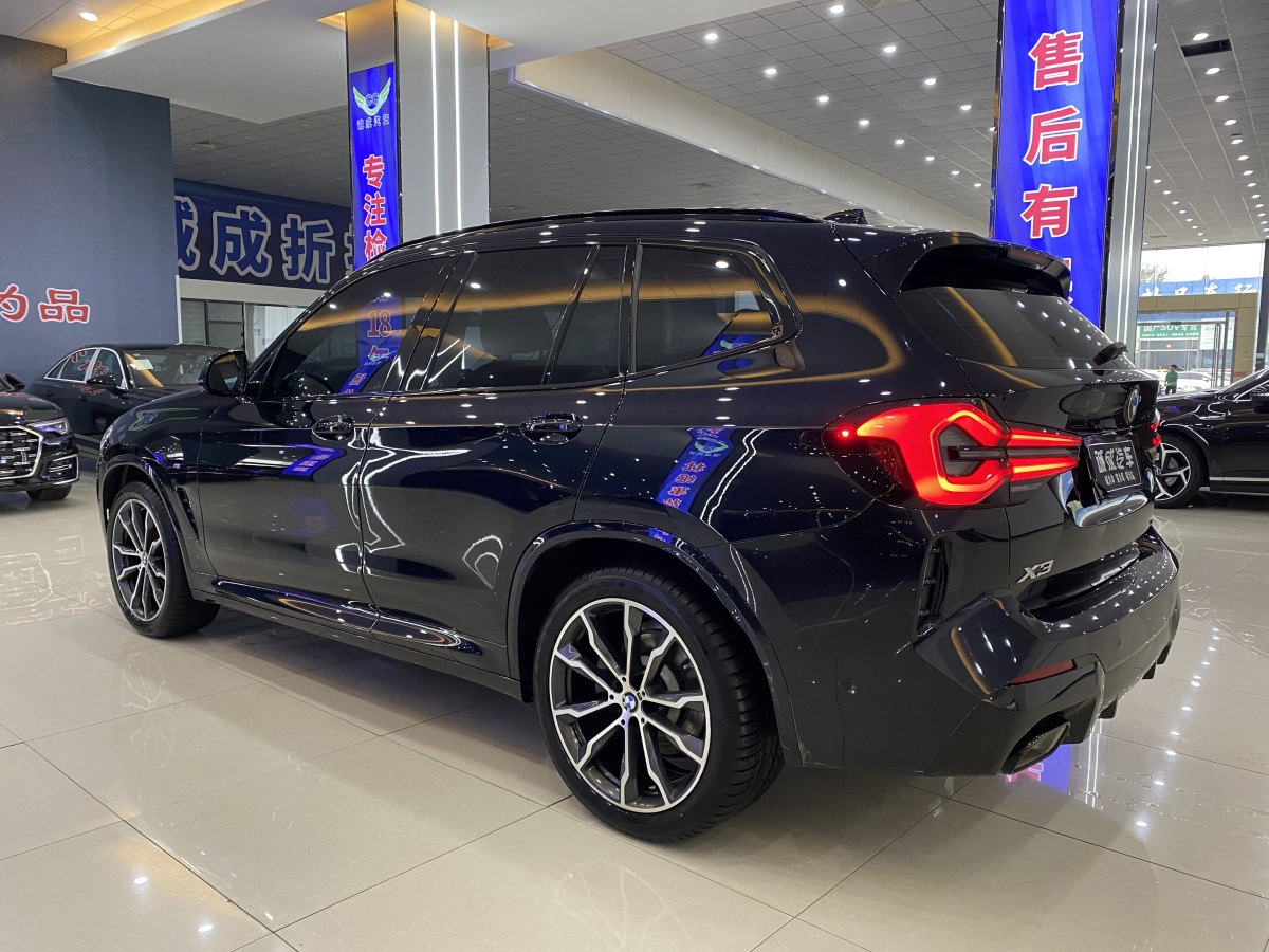 寶馬 寶馬X3  2023款 xDrive30i 領(lǐng)先型 M曜夜套裝圖片