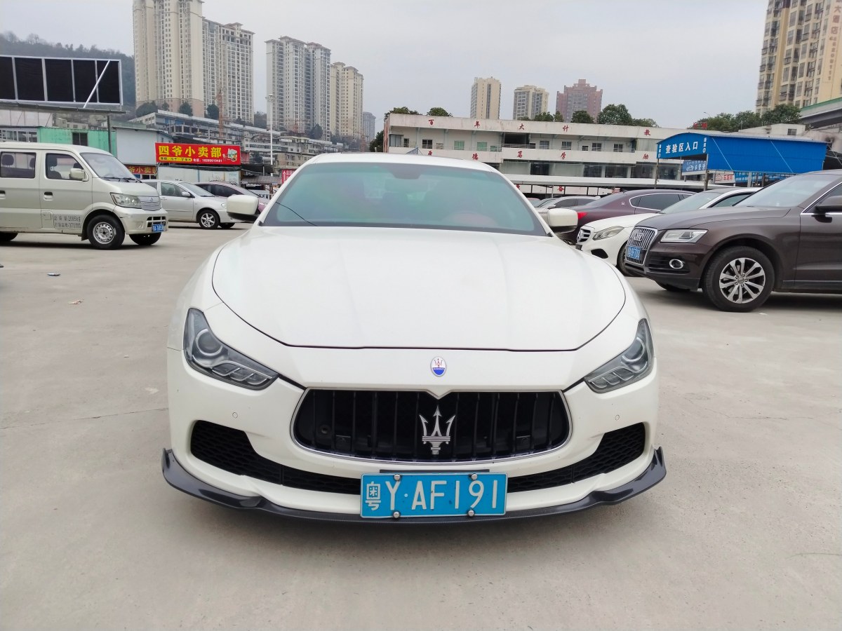 瑪莎拉蒂 Ghibli  2014款 3.0T 標(biāo)準(zhǔn)版圖片