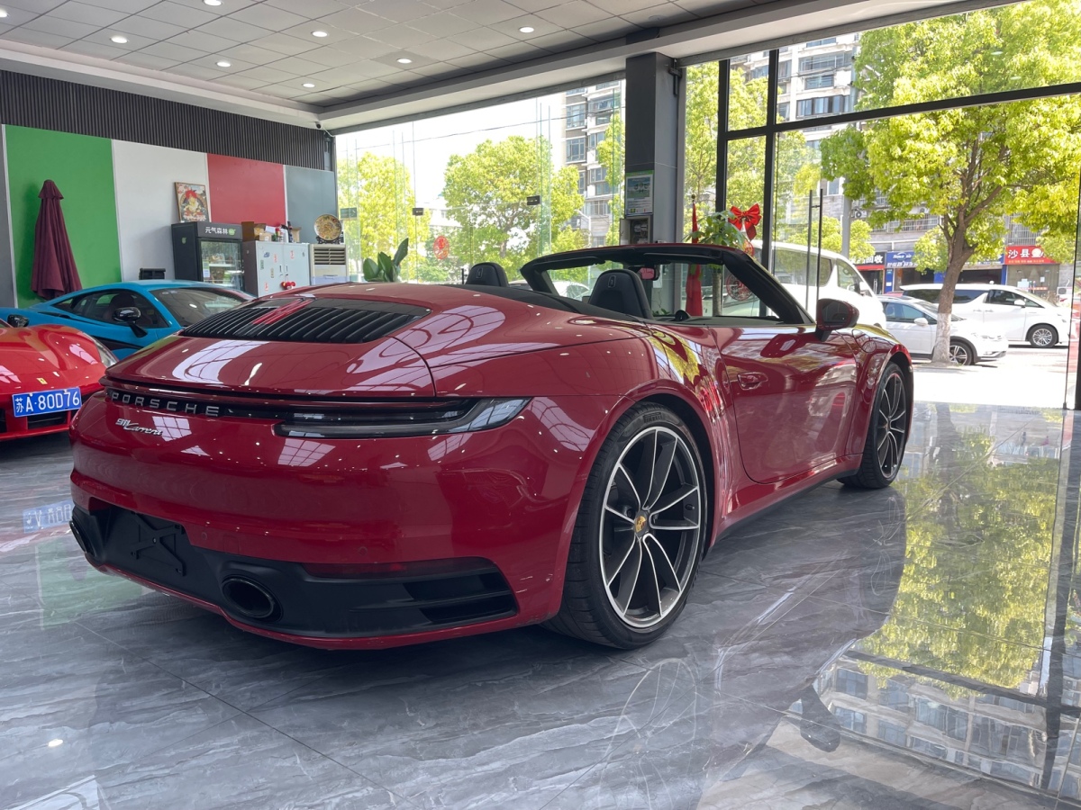 保時捷 911 2020款 carrera cabriolet 3.0t圖片