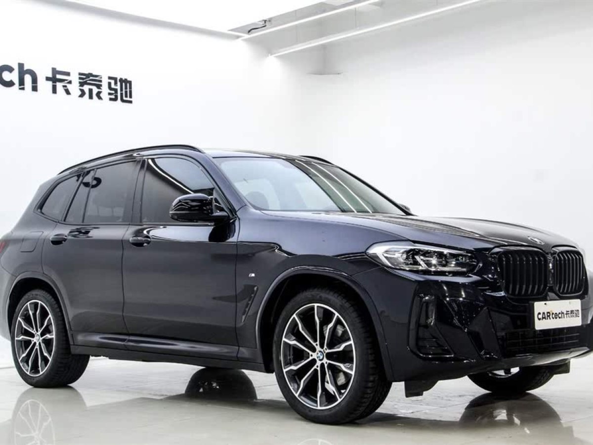 寶馬 寶馬X3  2023款 改款 xDrive30i 領(lǐng)先型 M曜夜套裝圖片
